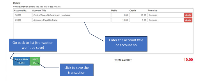 Navigating to AP Adjustment