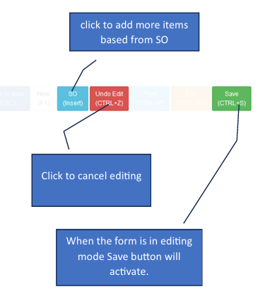 Navigating to Delivery Receipt
