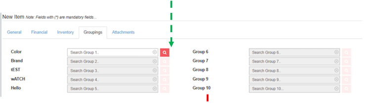Create New Account Interface