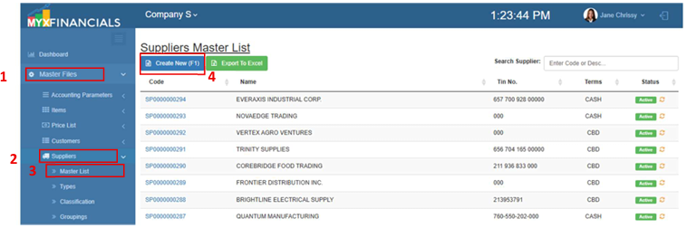 Navigating to New Suppliers