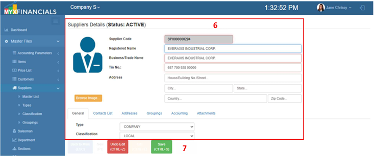 Navigating to CustomerGroup